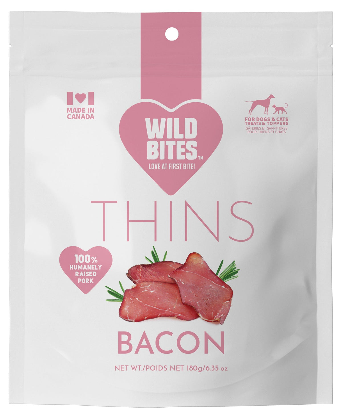 Wild Bites Bacon Thins