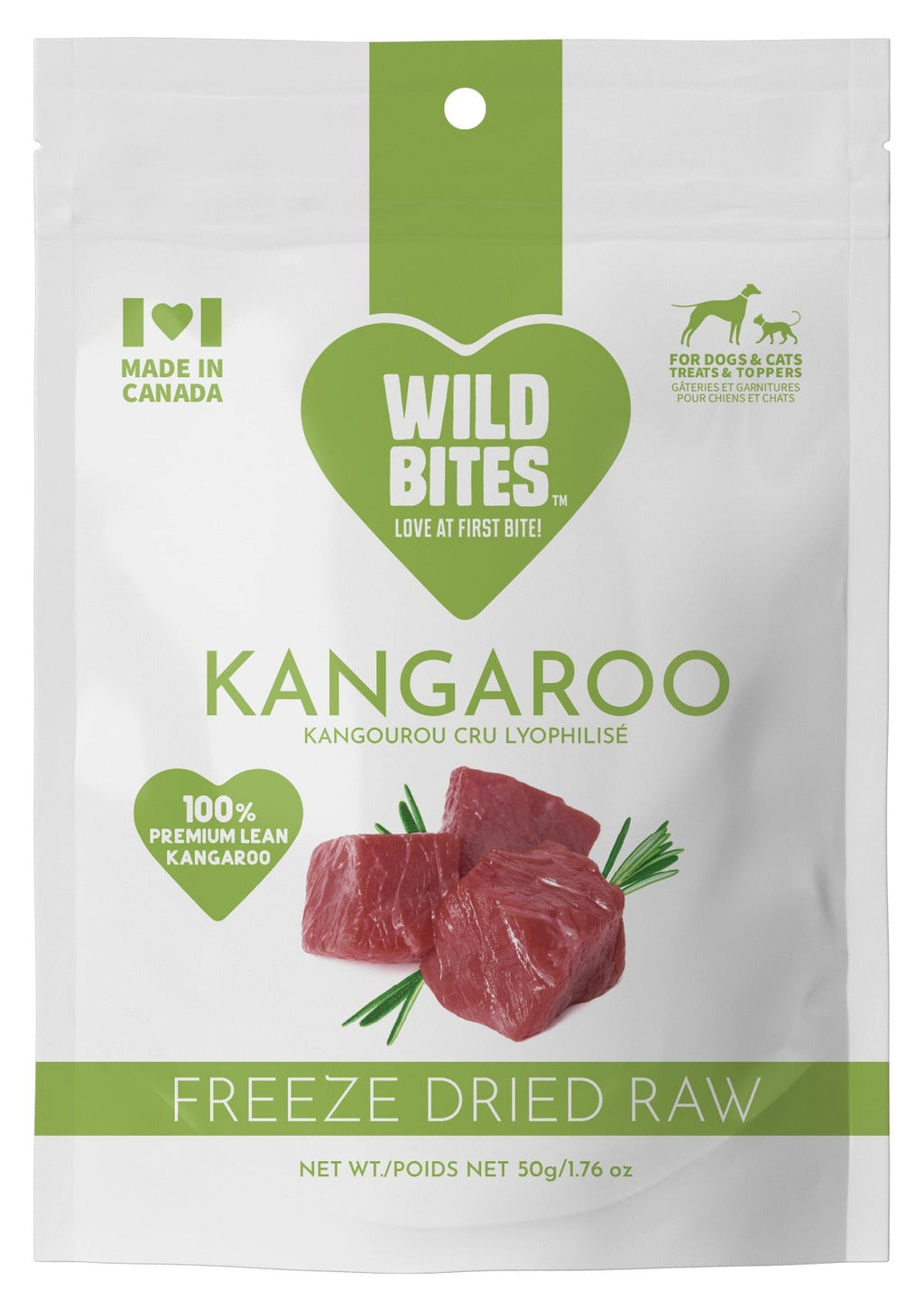 Wild Bites Freeze Dried Kangaroo