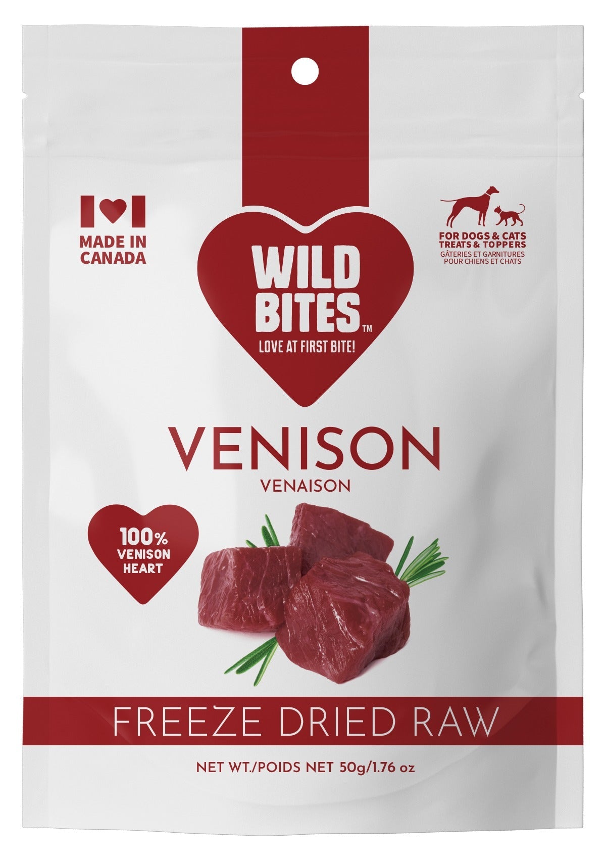 Wild Bites Freeze Dried Venison