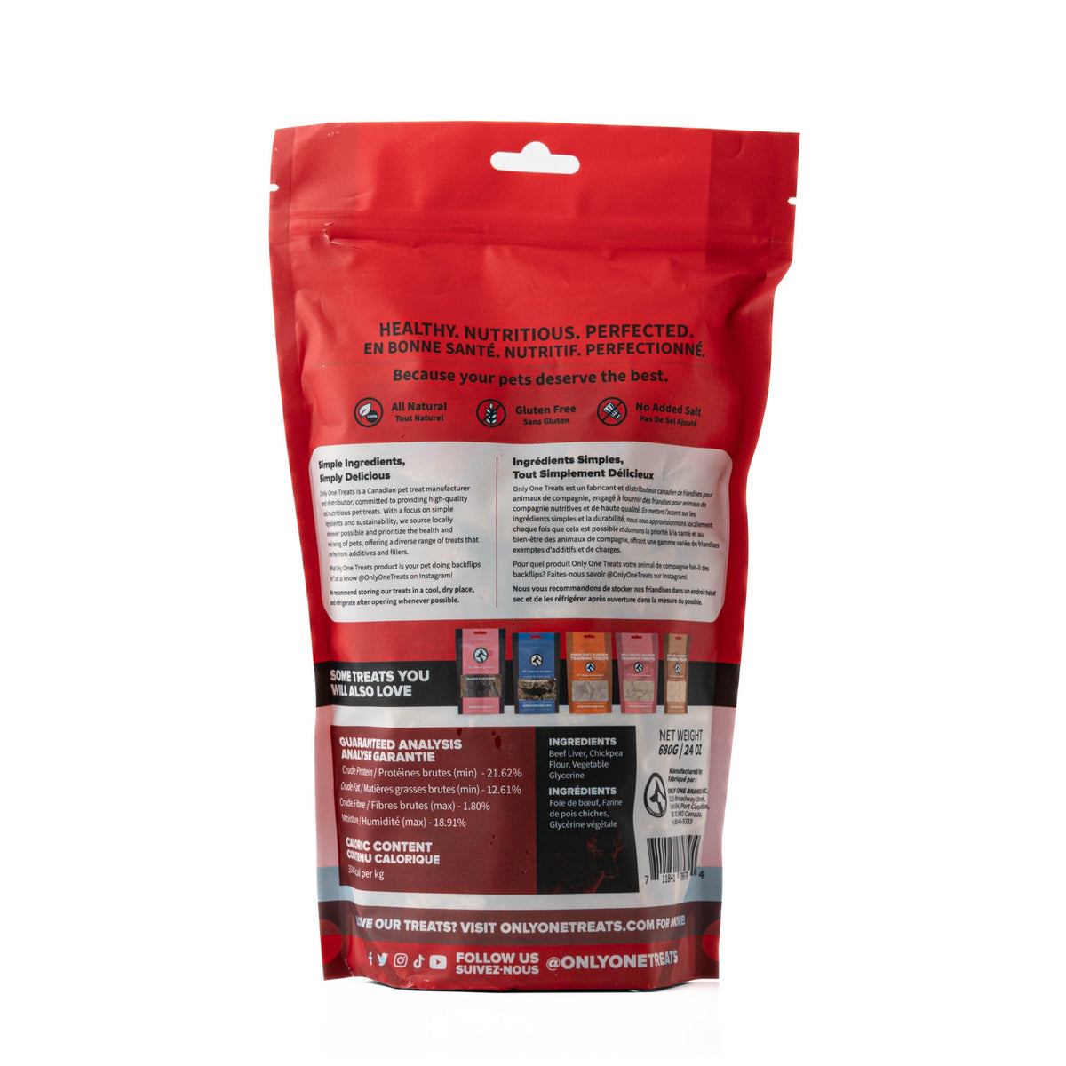 Canadian Beef Liver Training Treats 680g